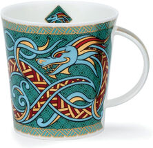 Dunoon Mugs - CAIR Dragons Turquoise - 480ml / 16.23oz - 1 x Fine Bone C... - $909.34 MXN