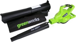 Greenworks 40V (185 Mph/340 Cfm) Brushless Cordless Leaf Blower /, Green... - £150.24 GBP