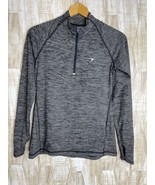 Old Navy Active Top Womens S Shirt Gray Thumb Holes Performance - $405.16 MXN