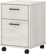 Bush Furniture Key West 2-Drawer Mobile File Cabinet, Letter/Legal,, Kwf... - £125.51 GBP