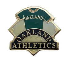 Oakland A’s Athletics 1986 Team Member Lapel Hat Pin MLB Baseball Sports Pinback - £7.69 GBP