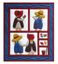 Sue and Sam Wall Quilt Kit K0415 - $32.95