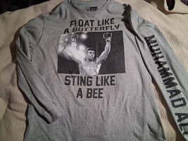 Muhammad Ali  Float Like A Butterfly Sting Like A Bee Long Sleeve T-shir... - $20.00