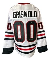 Chevy Chase Signé Lampoons Noël Vacation Blanc Griswold Jersey JSA - £175.05 GBP