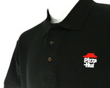 PIZZA HUT Employee Uniform Polo Shirt Black Size L Large NEW - $25.49