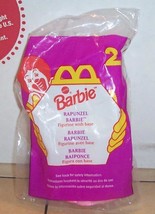 1996 Mcdonalds Happy Meal Toy Barbie #2 Rapunzel Barbie MIP - £11.38 GBP