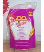 1996 Mcdonalds Happy Meal Toy Barbie #2 Rapunzel Barbie MIP - £11.41 GBP