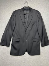 Lauren Ralph Lauren Wool Sport Blazer Jacket Mens 48R Black Career Offic... - £54.38 GBP