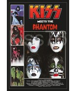 KISS Band &quot;KISS MEETS THE PHANTOM 24 X 35&quot; Inch Custom Poster - Version #1 - $61.75 CAD