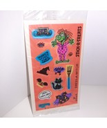 Vintage 80s Stickers Stick R Treats Halloween Dress A Witch Hallmark 1 P... - £7.89 GBP