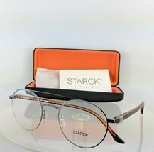 New Authentic STARCK EYES SH 2029 0006 49mm Silver Black Frame SH2029 PL - £119.29 GBP