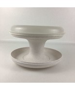 Tupperware 2 Tier Display Stand Server Pedestal Cupcake Server with Lid ... - $35.59