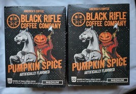 2 BOXES Black Rifle Coffee Company PUMPKIN SPICE K Cups 44 Servings - $17.00