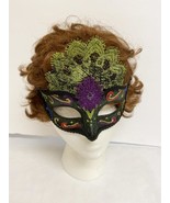 Glittery Face Mask Mardi Gras Cos Play Fancy Dress - $128.44 MXN