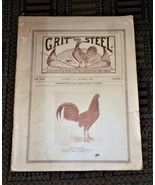 XRARE: October 1922 Grit and Steel Magazine - cock fighting game fowls - £60.09 GBP