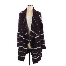 Caslon Striped Cardigan Sweater Wool Alpaca Blend - £19.33 GBP