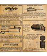 1917 Automotive Car Washers Cleaners Advertisement Chas Miller Automobil... - $29.99