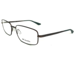 Columbia Eyeglasses Frames C3019 216 Brown Rectangular Full Rim 55-17-140 - £55.12 GBP