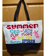 Beach Bag Tote, Handmade, Large Tote, Bag, Mothers Day Gift, Beach Bag - $25.90