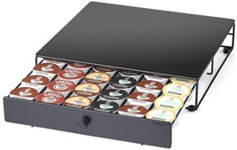 Nifty Coffee Pod Drawer – Compatible with K-Cups, 36 Pod Pack Holder, Non-Rolli - £35.88 GBP