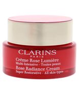 Clarins Rose Radiance Peptide Day Cream for Mature Skin 1.7oz/50ml - *NEW* - $1,535.57 MXN Clarins Rose Radiance Peptide Day Cream for Mature Skin 1.7oz/50ml - *NEW* - $1,535.57 MXN