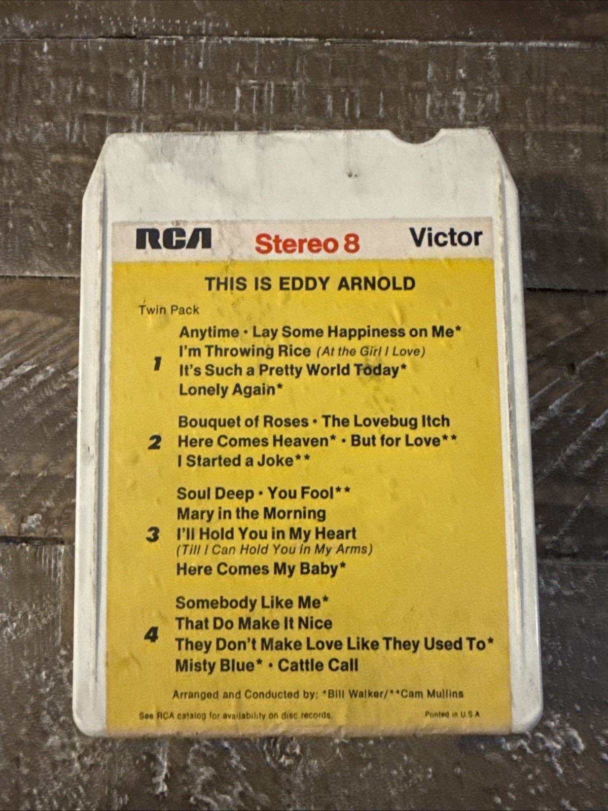 This Is Eddy Arnold 8 Track Tape - $19.68