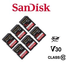 Sandisk SD Extreme PRO 32 64 128 256 GB 512GB 1TB Memory Card Nikon Canon UHS-I - £15.10 GBP+
