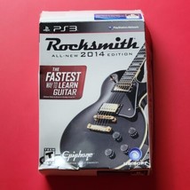 PS3 Rocksmith All-New 2014 Edition Playstation 3 Game Insert Case with Cable - £29.83 GBP