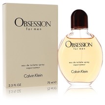 Obsession by Calvin Klein Eau De Toilette Spray 2.5 oz for Men - £24.41 GBP