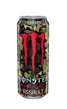 6 Cans Of Monster Assault Energy Drink 473ml Each Can - $37.74