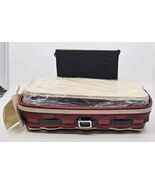 Longaberger 2014 Signed Santa Belly Basket w/ Removable Hard Plastic Pro... - $2,386.74 MXN