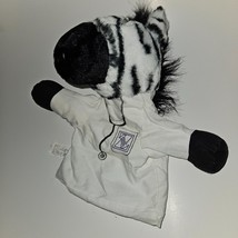 Zithro Doctor Zebra Hand Puppet 10&quot; Plush Toy Pharmaceutical Advertising READ - $29.65