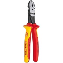 Knipex 8&quot; Insulated High Leverage Diagonal Cutters - £72.63 GBP