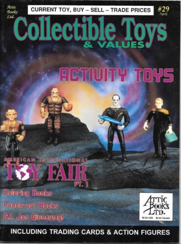 Collectible Toys &amp; Values Price Guide Magazine #29 Star Trek 1994 VERY F... - $2.50