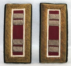 Vintage 50s 60s Gemsco Us Army Medical Corps Captain Shoulder Boards Pair - £31.64 GBP