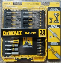 DEWALT DWAMF30 MAXFIT Screwdriving Set with Sleeve (30-Piece) New! Impact Rated! - £14.78 GBP