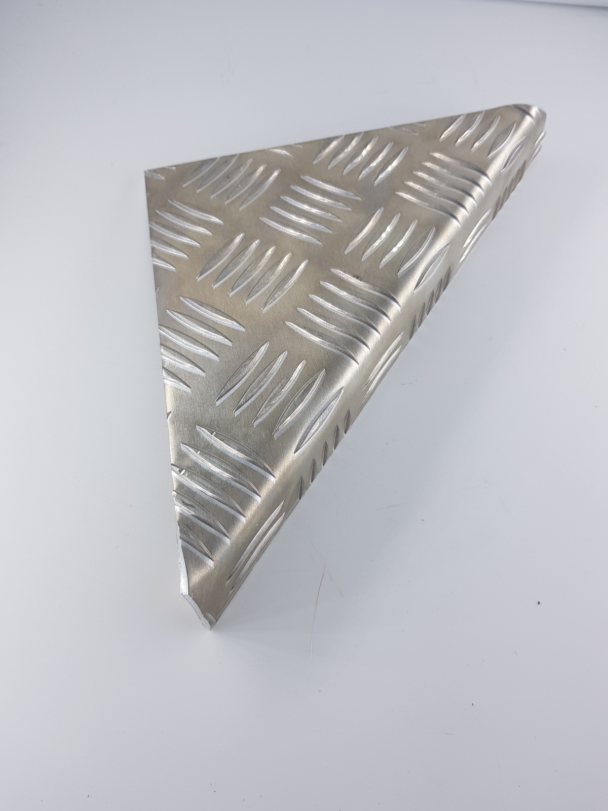 (1) Aluminum Trailer Step Fender Corner Diamond Plate Weld On 1000504-1 - $28.66