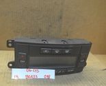 05-06 Cadillac CTS AC Heat Temperature Control 21998813 Switch 298-13 bx33 - $9.79