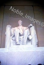 1969 Lincoln Statue at Lincoln Memorial Washington DC Kodachrome 35mm Slide - £3.16 GBP