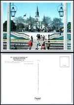LOUISIANA Postcard - New Orleans, St. Louis Cathedral At Jackson Square A37 - £2.32 GBP