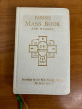 1966 Catholic Parish Mass Book &amp; Hymnal -- St. Joseph Edition -- Gilded Edges - $17.95