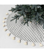 Hearth and Hand with Magnolia Tree Skirt Embroidered Sour Cream &amp; Green - $49.99
