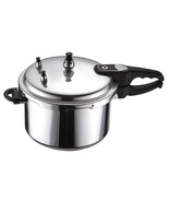 Brentwood BPC-112 9.5 Quart Pressure Cooker with 3 Safety Valves Aluminum - $81.48 CAD