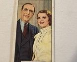 Lilian Bond Ralph Lynn Dirty Work Gallaher Vintage Cigarette Card #28 - $2.96