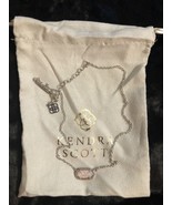 Kendra Scott Elisa Pendant Necklace for Women Light Pink Drusy - $68.31 CAD