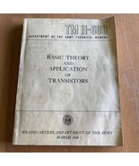 US Dept of Army Book TM 11-690 (1959), Basic Theory &amp; Application of Tra... - $216.28 MXN