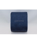 Louis Vuitton Azul Marino Viaje Reloj Estuche Caja Auténtico Ante 2016 N... - £64.41 GBP