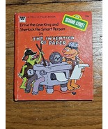 Whitman Tell-A-Tale:Ernie Cave King &amp; Sherlock The Invention of Paper Se... - $8.86