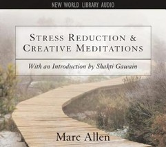 Stress Reduction &amp; Creative Meditations Audiobook Cds Brand New Free Ship - £15.82 GBP