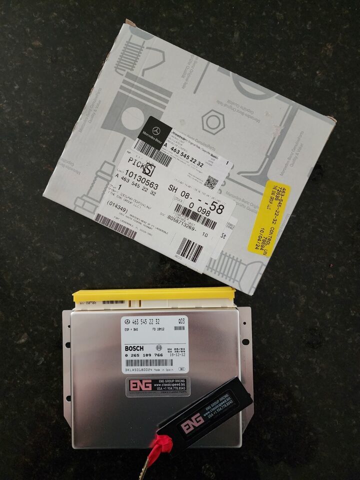 NEW/OEM MBENZ W463 2003-2011 G55 AMG GENUINE ESP+BAS CONTROL UNIT A46354... - $2,697.30